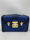 Louis Vuitton Petite Malle Blue Epi Leather Bag - view 1 - item 0256030