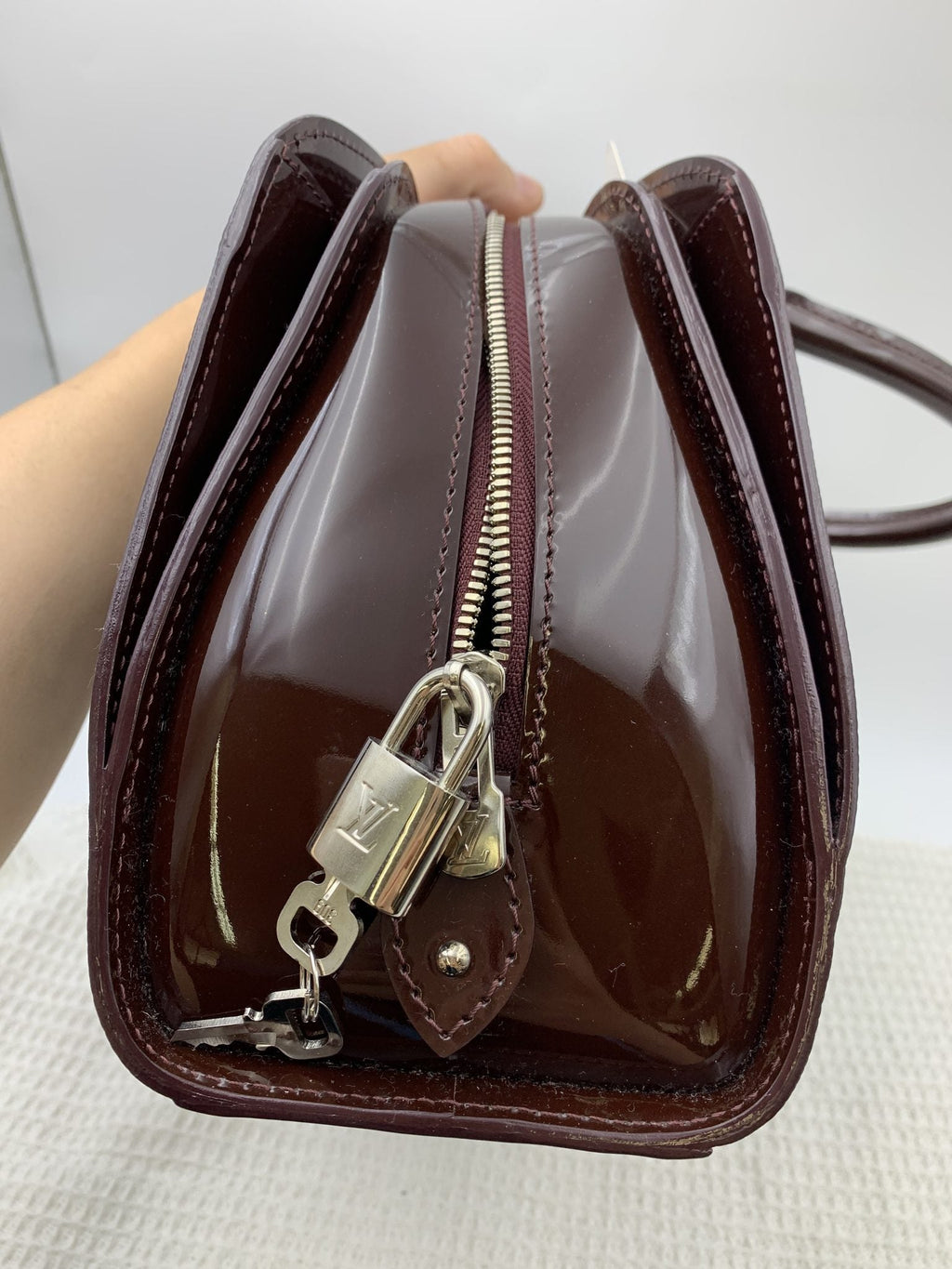 Louis Vuitton Soufflot Brown Epi Leather Bag - view 4 - item 0271124