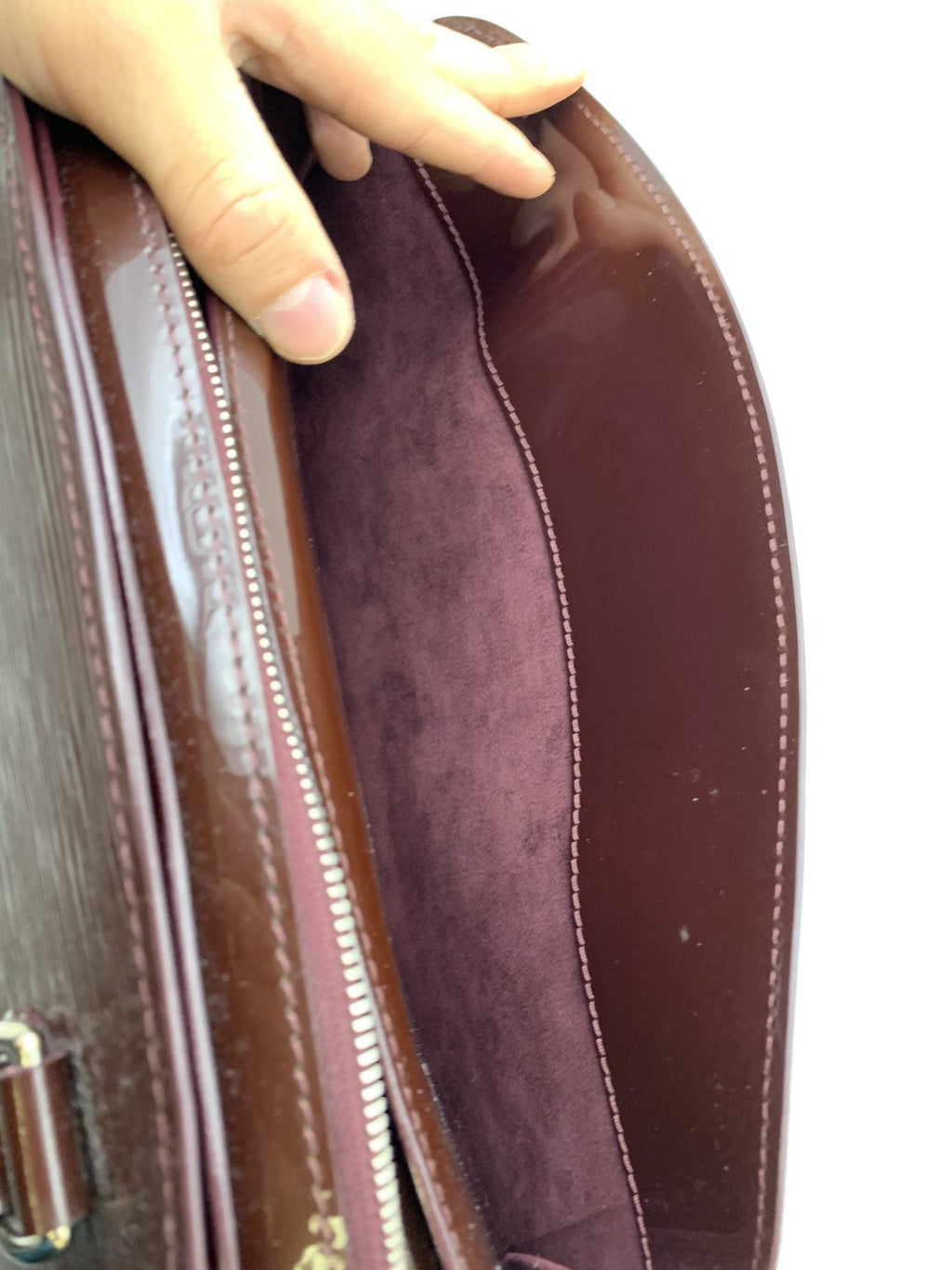 Louis Vuitton Soufflot Brown Epi Leather Bag - view 6 - item 0271124