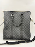 Louis Vuitton Tadao Tote, Damier Graphite, stock 0381026 – front