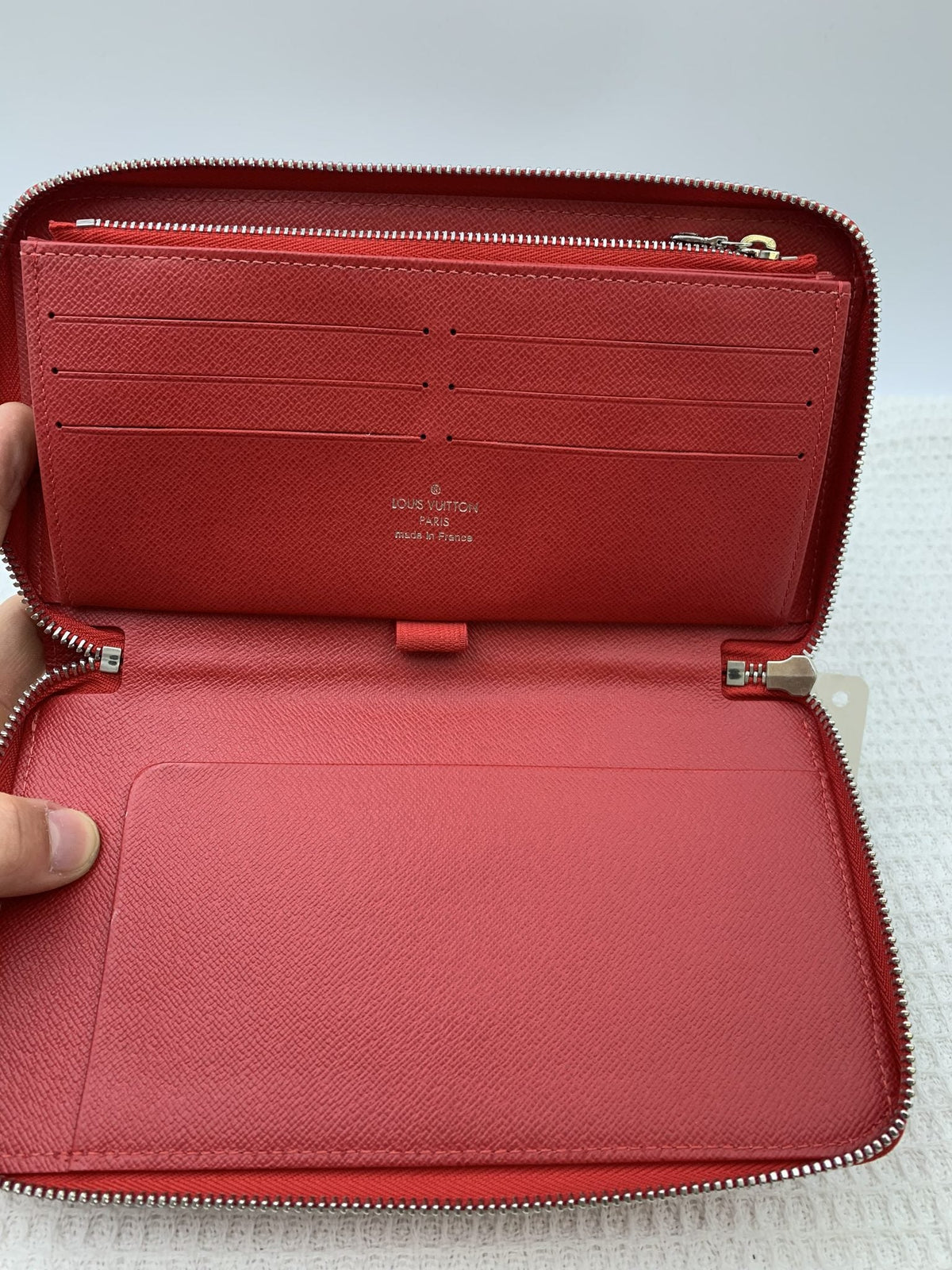 Louis Vuitton Zippy Wallet Red Epi Leather - view 8 - item 0073052