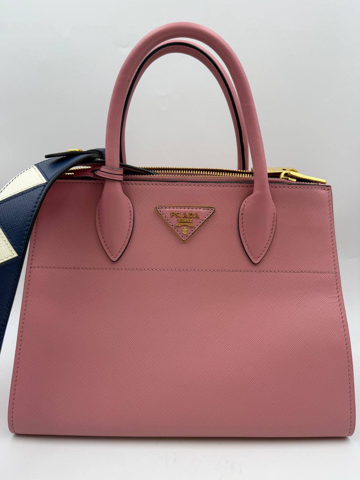 Prada Paradigme Tote, Pink, stock 0271031 – front