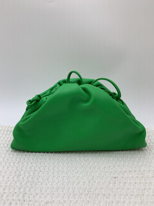 Bottega Veneta The Mini Pouch Green Lambskin Crossbody Bag - view 1 - item 0073237