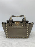 Valentino Garavani Rockstud Metallic Leather Mini Tote - view 1 - item 0137041